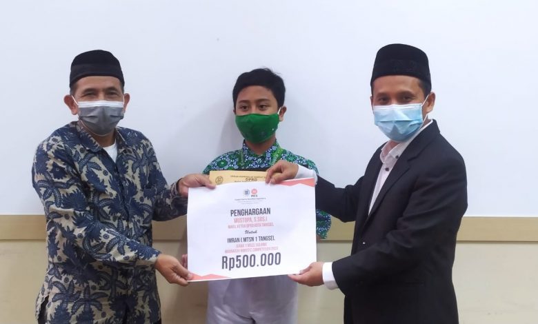 Apresiasi Prestasi Siswa MTsN 1 Tangsel, Mustopa Berikan Penghargaan (1)