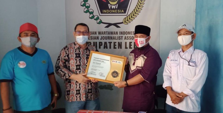 Dian Wahyudi Raih HPN Award 2021, Kategori Narasumber Aktif Pers