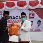 Peringati HUT RI Ke-76, DPW PKS Banten Bagikan 100.000 Paket Sembako (12)
