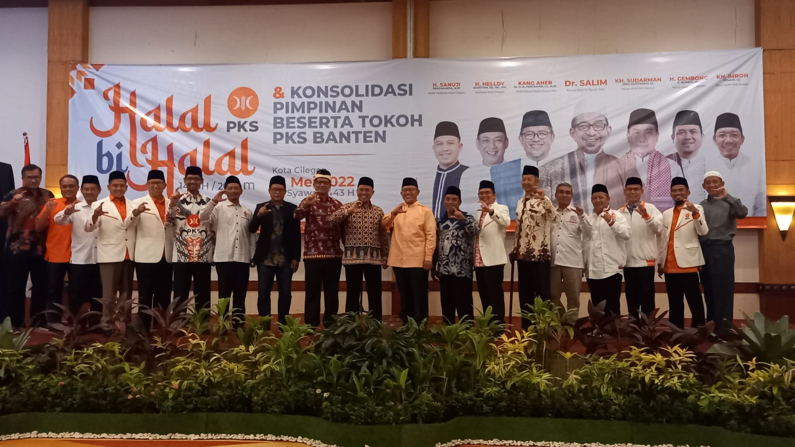Gembong Halal Bihalal Jadi Mementum PKS Banten Menata Kemenangan 2024