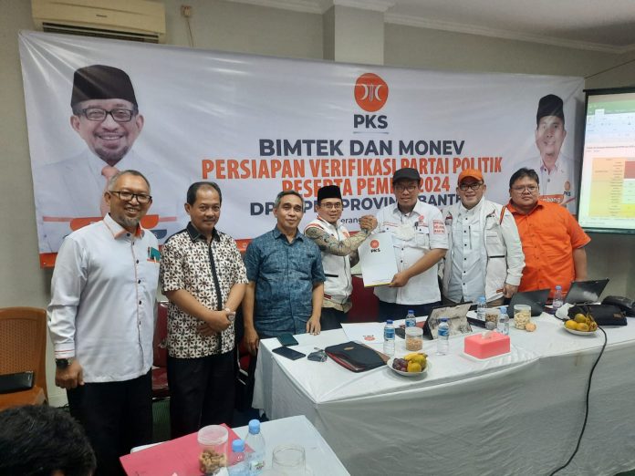 Verifikasi Parpol 100 Persen, PKS Banten Siap Menjadi Pemenang Pemilu 2024