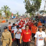 Seribuan Warga Kabupaten Tangerang Jalan Sehat Bersama PKS